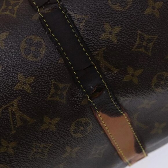 LOUIS VUITTON Monogram Keepall 55 Boston Bag LV Auth - Picture 10 of 16